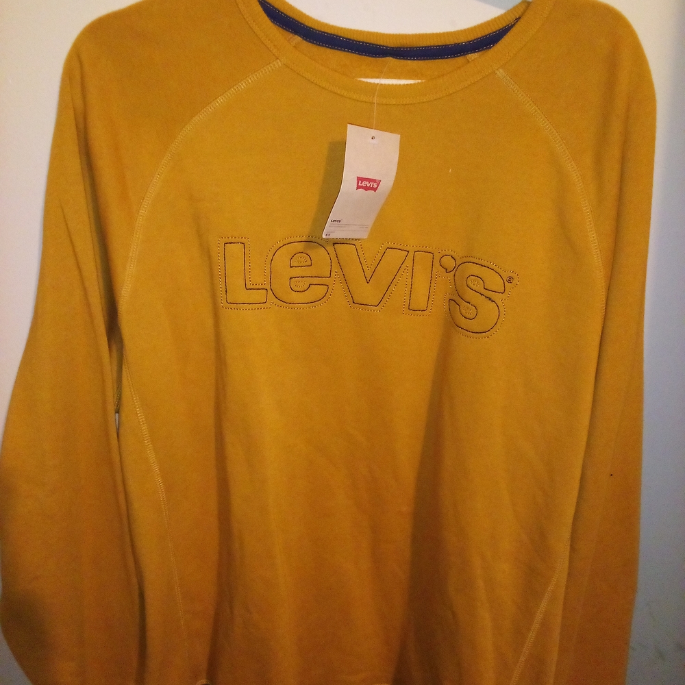 Levi's Mustard Yellow Sweatshirt